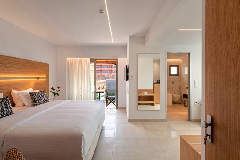 Wohnbeispiel Doppelzimmer Deluxe Gartenblick