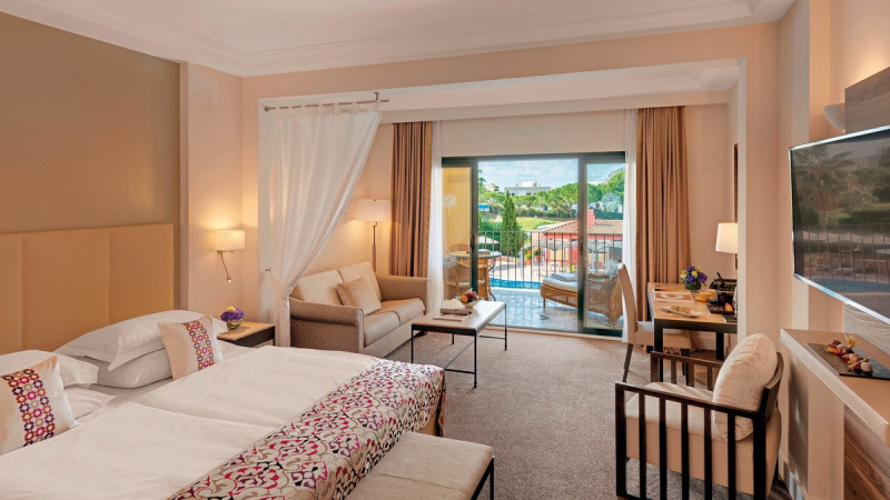 Wohnbeispiel Doppelzimmer Superior Poolblick