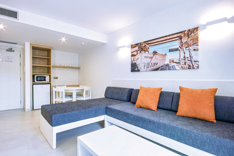 Wohnbeispiel Appartement 1 Schlafzimmer (ohne Kitchenette)