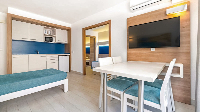 Wohnbeispiel Apt. 1 Schlafzimmer Meerblick