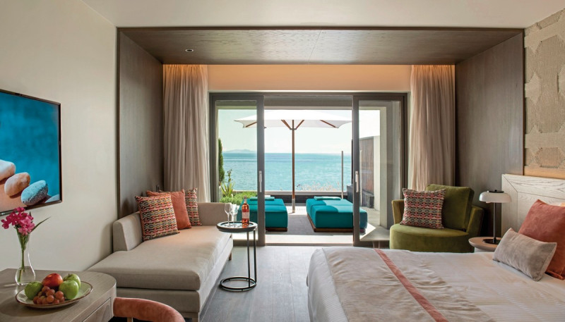 Wohnbeispiel Doppelzimmer Superior Meerblick Plungepool