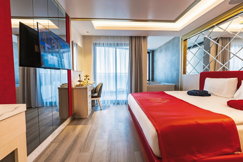 Wohnbeispiel Doppelzimmer Deluxe Meerblick