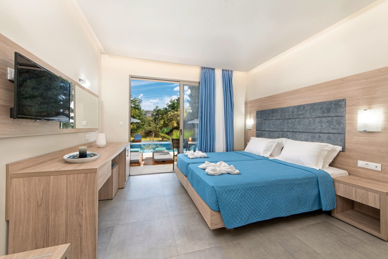 Wohnbeispiel Doppelzimmer Poolblick