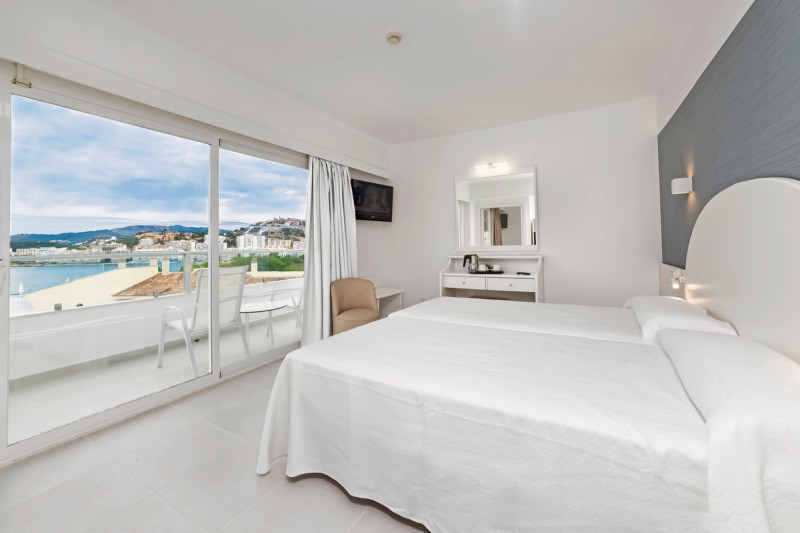 Wohnbeispiel Doppelzimmer Komfort seitl. Meerblick