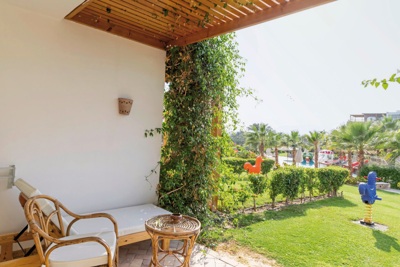 Wohnbeispiel Doppelzimmer Deluxe seitl. Meerblick