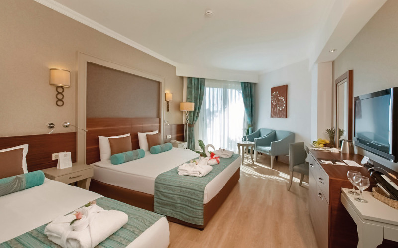 Wohnbeispiel Doppelzimmer Poolblick