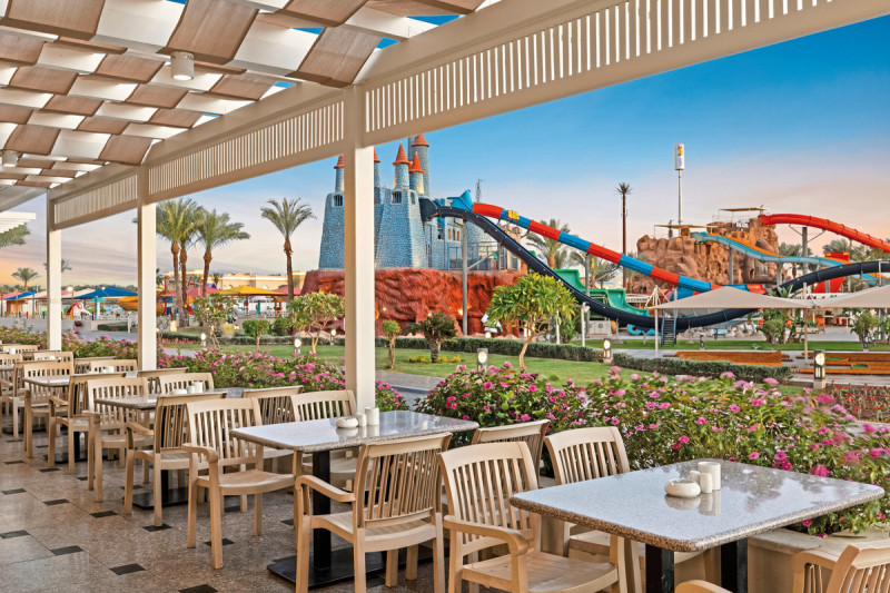 Terrasse indisches Restaurant