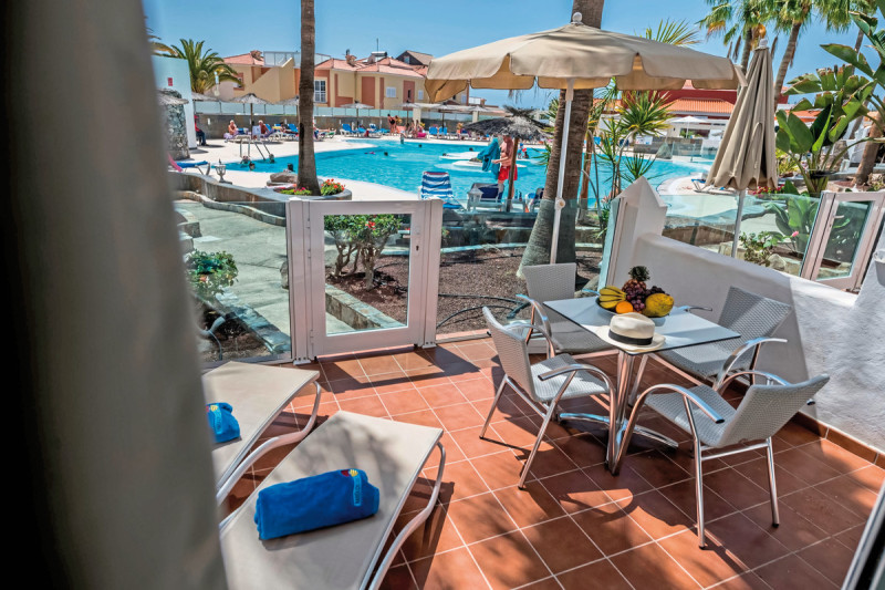 Wohnbeispiel Appartement Deluxe Poolblick