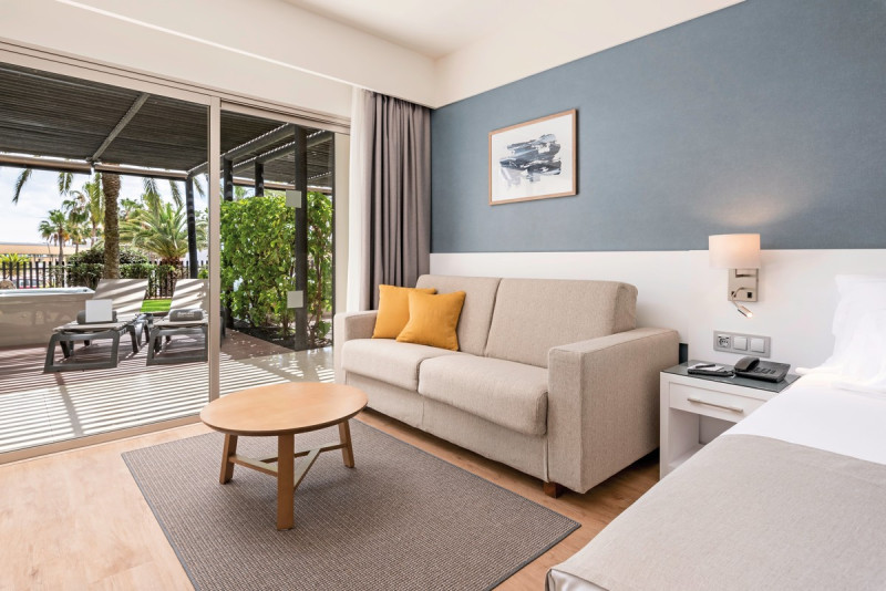 Wohnbeispiel Doppelzimmer Deluxe mit Whirlpool