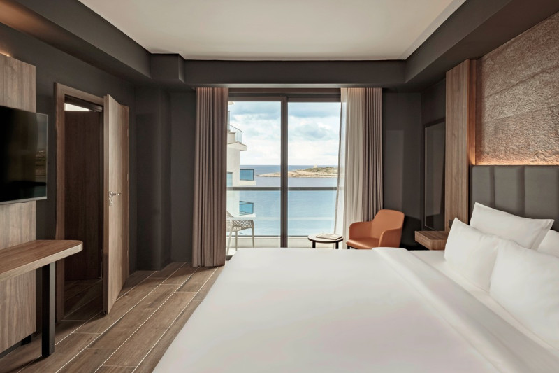 Wohnbeispiel Vierbettzimmer Deluxe Meerblick