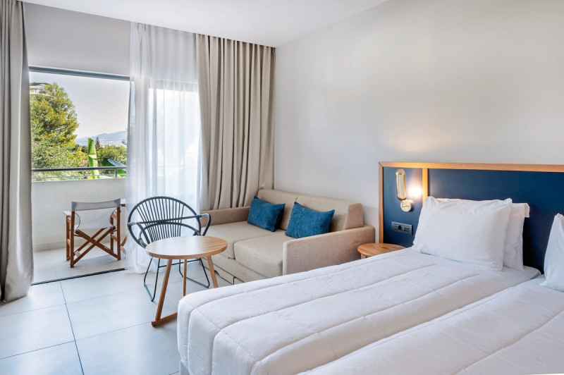 Wohnbeispiel Doppelzimmer Gartenblick