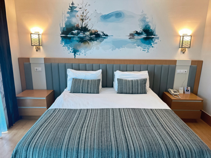 Wohnbeispiel Doppelzimmer Meerseite und Poolseite