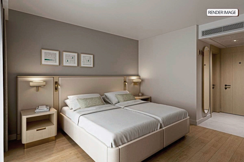 Modellbild Wohnbeispiel Doppelzimmer