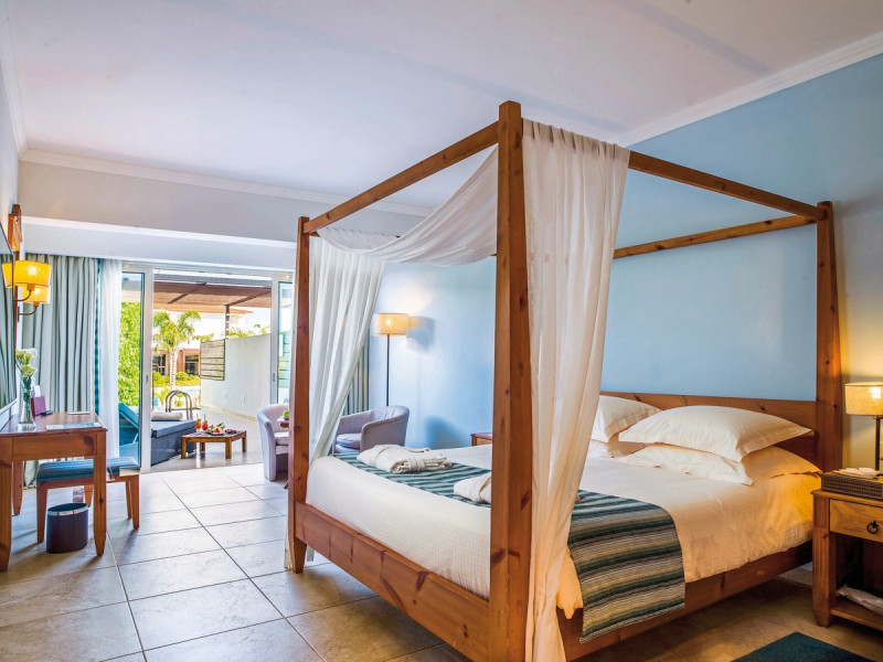 Wohnbeispiel Fisherman&acute;s Juniorsuite Poolblick mit Privatpool