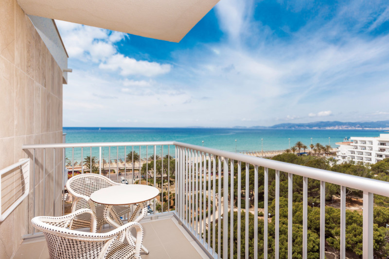 Wohnbeispiel Doppelzimmer seitl. Meerblick