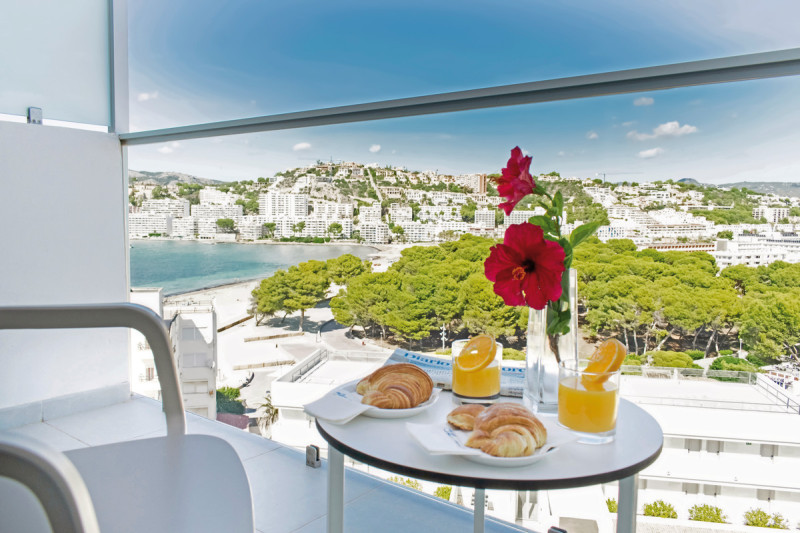 Wohnbeispiel Doppelzimmer Premium seitl. Meerblick