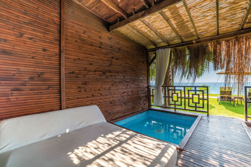 Wohnbeispiel Doopelzimmer Romantic mit Privatpool