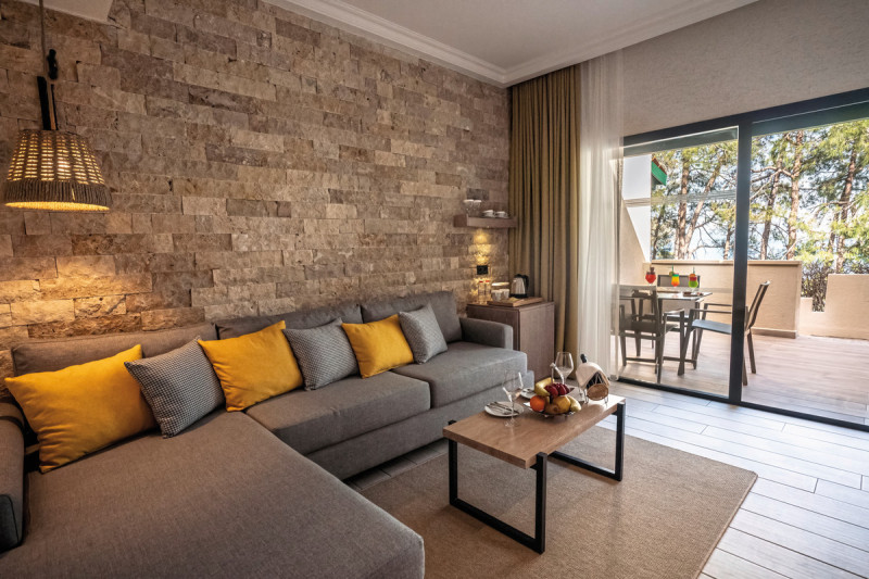 Wohnbeispiel Familienzimmer Superior Gartenblick