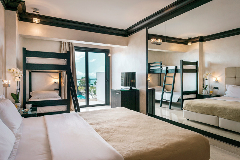 Wohnbeispiel Familienzimmer mit Etagenbett