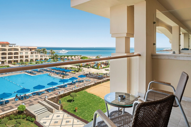 Beispiel Balkon Doppelzimmer Deluxe Meerblick