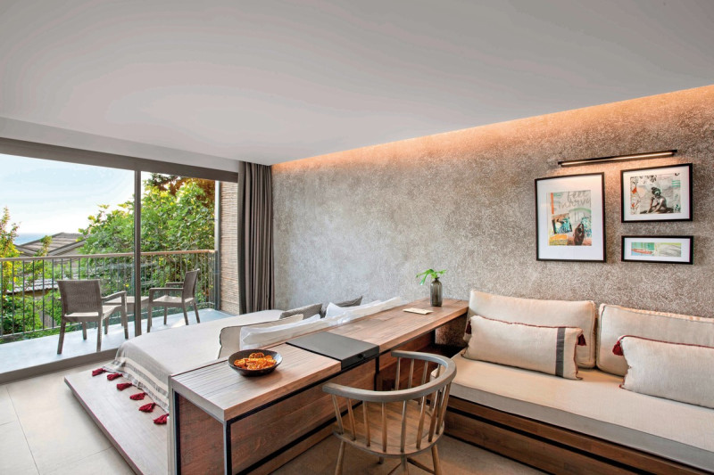 Wohnbeispiel Doppelzimmer Premium Gartenblick Adults only