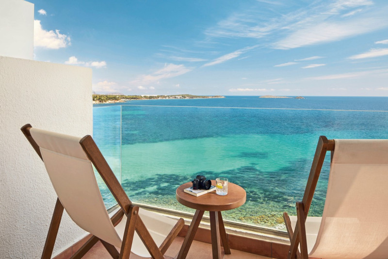 Beispiel Balkon Doppelzimmer Premium Meli&aacute; Meerblick