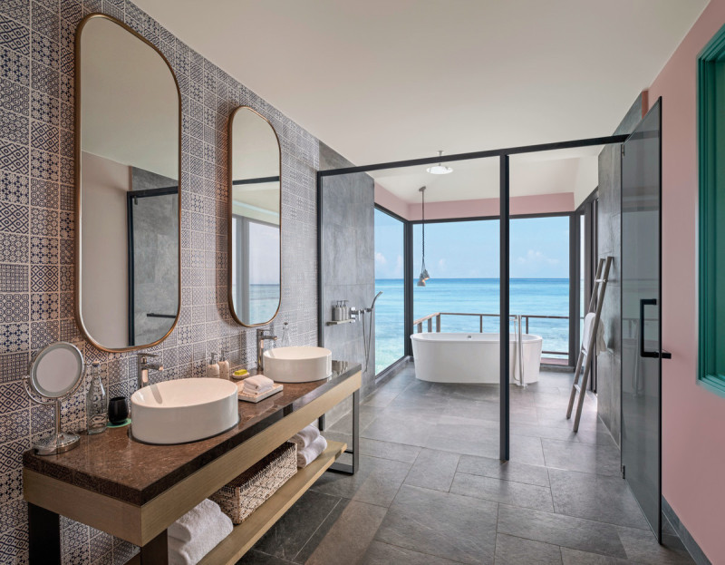 Beispiel Bad Overwater Villa with Pool