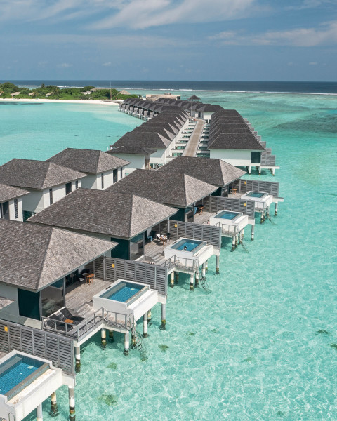 Wohnbeispiel Overwater Villa with Pool