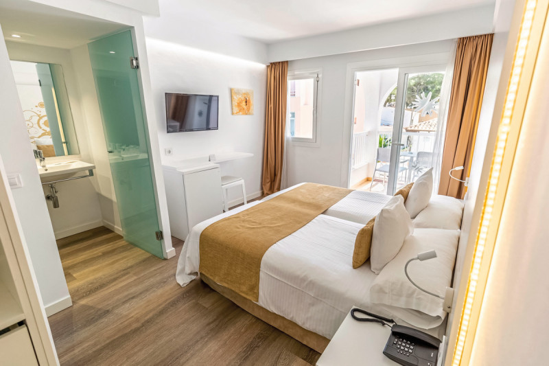 Wohnbeispiel Doppelzimmer mit Balkon