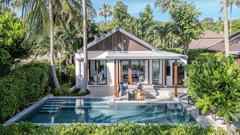 Wohnbeispiel One Bedroom Beachfront Pool Villa