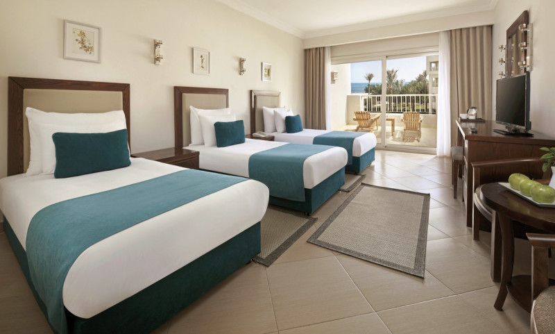 Wohnbeispiel Familienzimmer Superior seitl. Meerblick