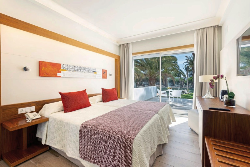 Wohnbeispiel Doppelzimmer Standard seitl. Meerblick