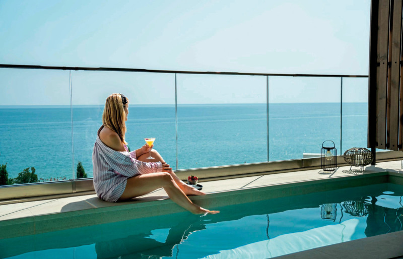 Wohnbeispiel Suite Swim Up Meerblick