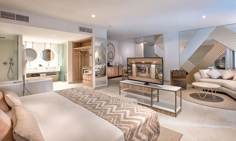 Wohnbeispiel Suite Platinum seitl. Meerblick