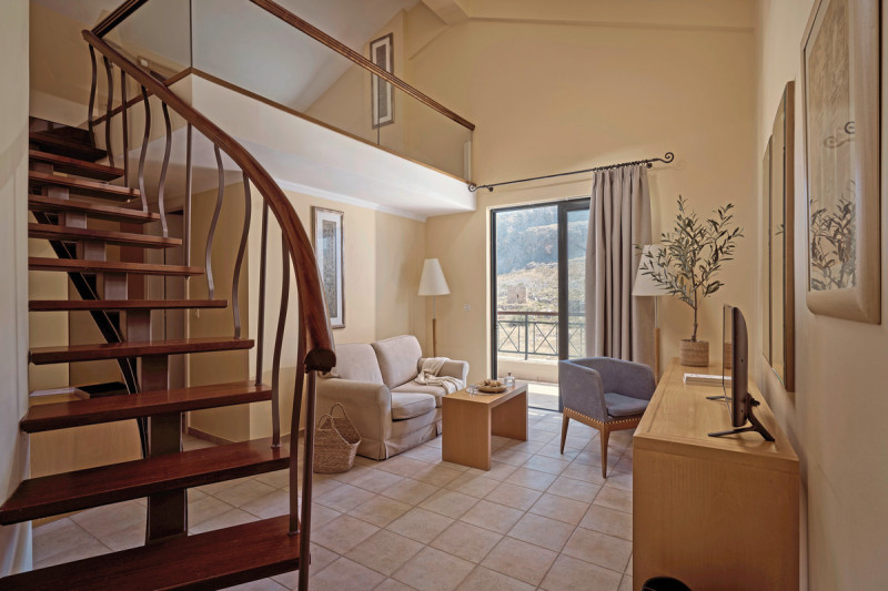 Wohnbeispiel Maisonette seitlicher Meerblick