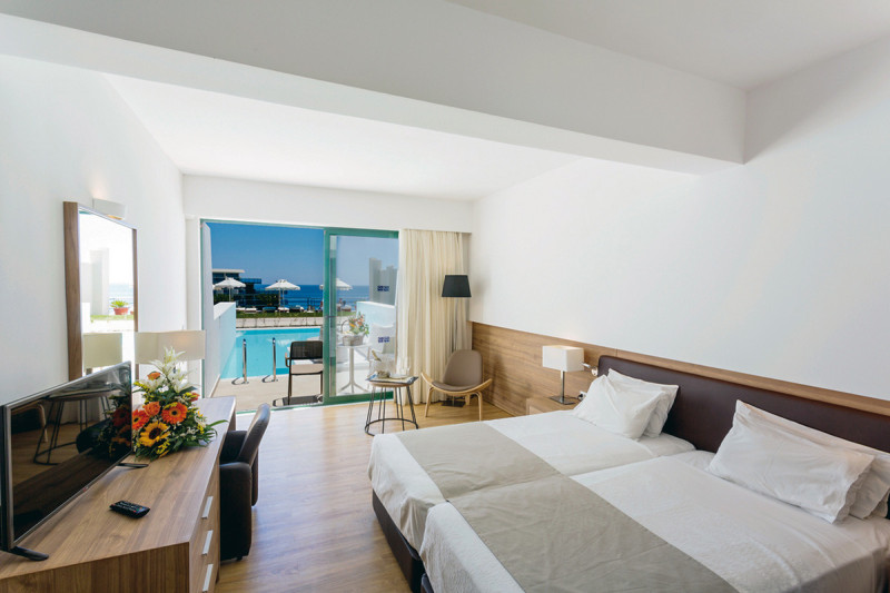 Wohnbeispiel Doppelzimmer Meerblick Gemeinschaftspool