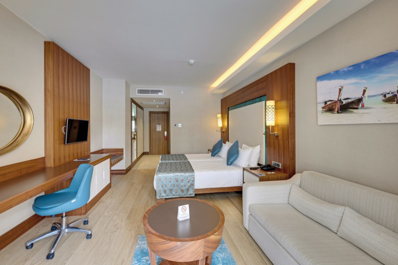 Wohnbeispiel Doppelzimmer Superior seitl. Meerblick