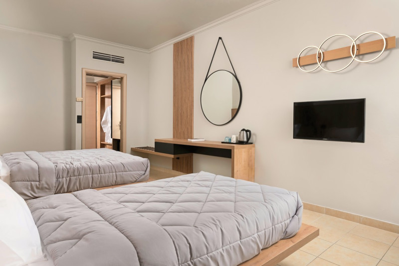 Wohnbeispiel Doppelzimmer Gartenblick