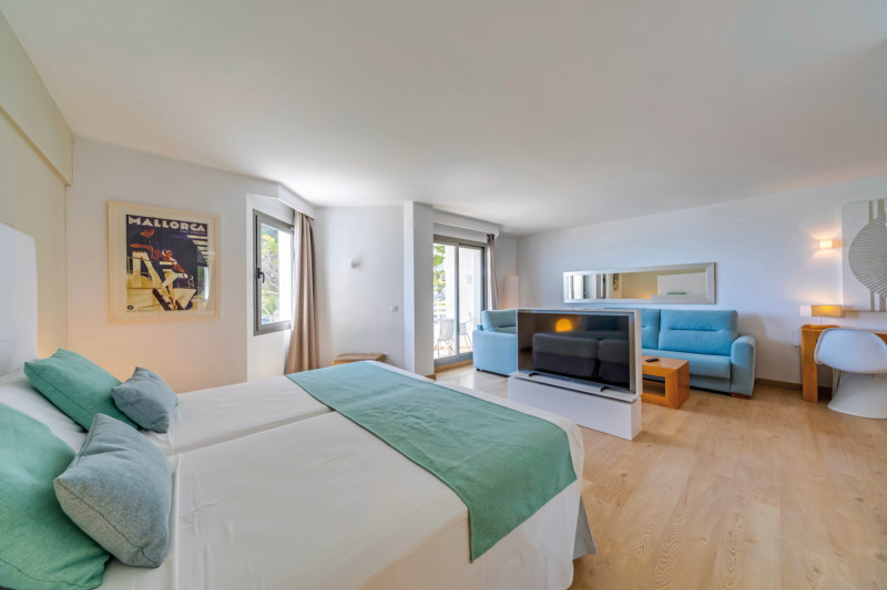 Wohnbeispiel Juniorsuite seitl. Meerblick