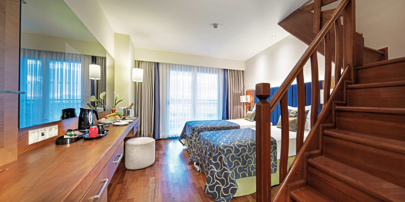 Wohnbeispiel Maisonette seitl. Meerblick