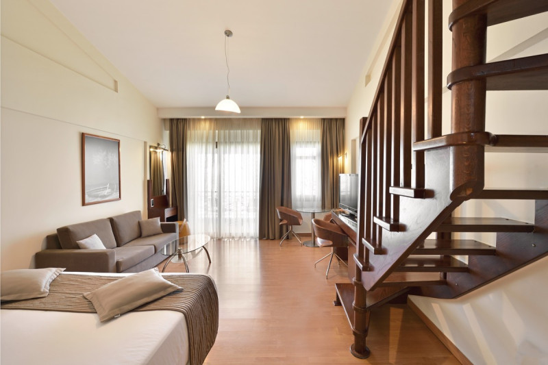 Wohnbeispiel Maisonette Gartenblick