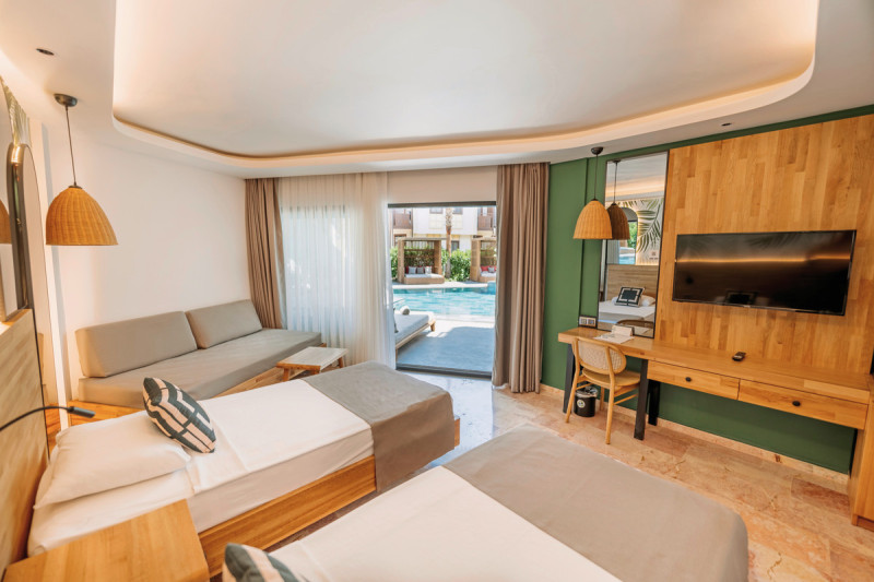 Wohnbeispiel Doppelzimmer Lagoon Swim Up direkter Poolzugang