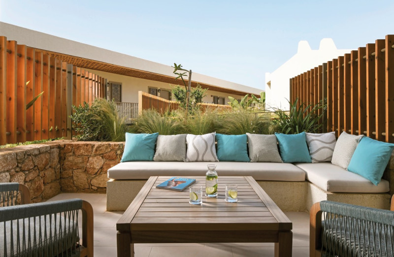 Wohnbeispiel Familiensuite Privat Courtyard