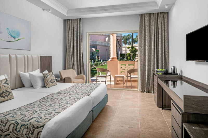 Wohnbeispiel Doppelzimmer Standard Gartenblick