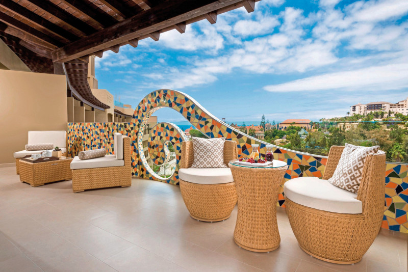 Wohnbeispiel Suite Premium Poolblick