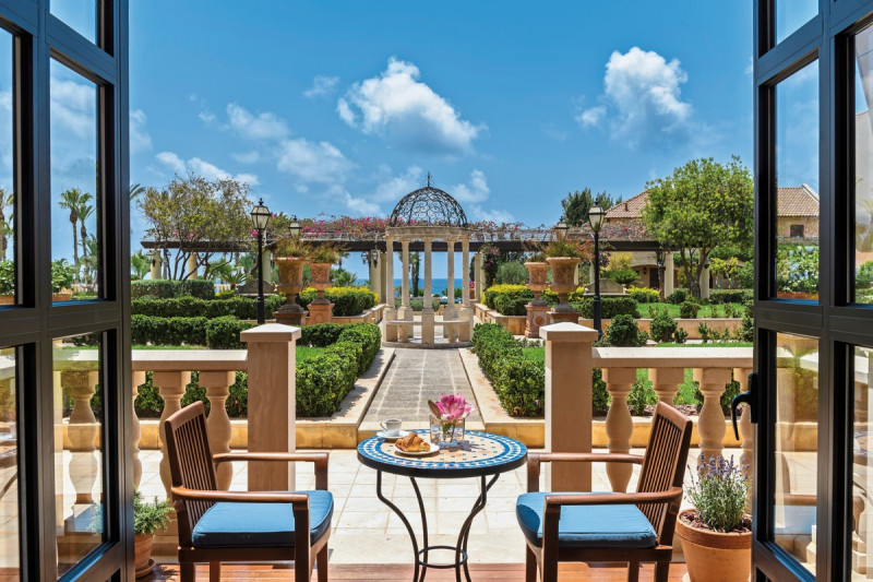 Ausblick Maisonette mit Royal Garden Blick