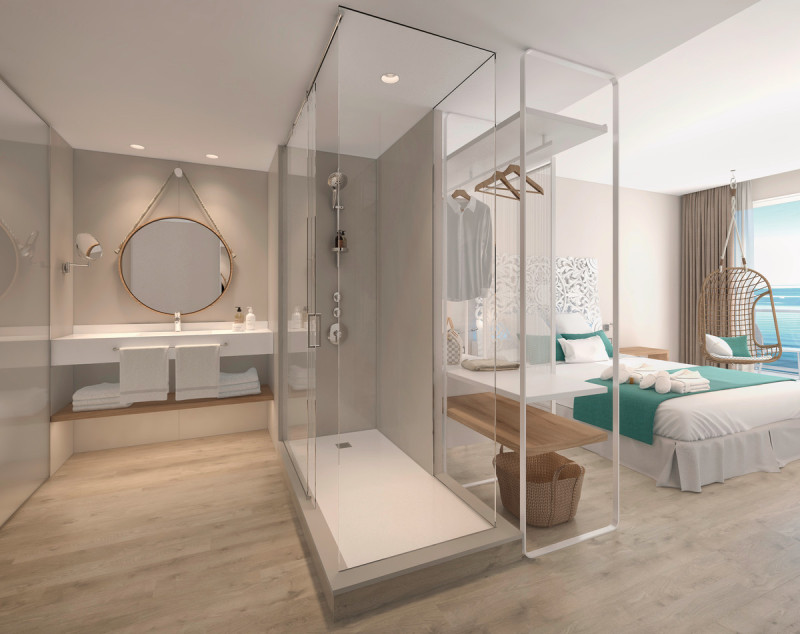 Wohnbeispiel Doppelzimmer Keep the Secret Pool- und Meerblick