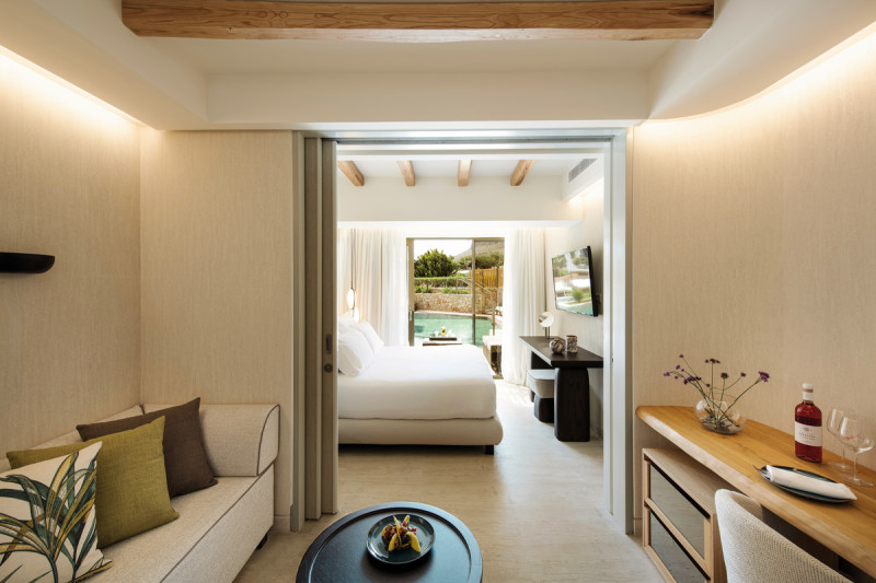 Wohnbeispiel Familiensuite Swim Up Gemeinschaftspool