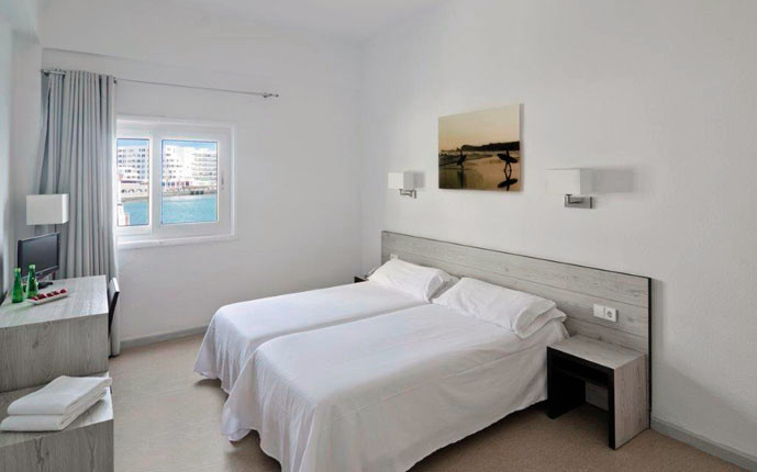 Wohnbeispiel Doppelzimmer Meerblick ohne Balkon