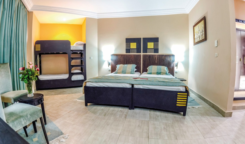 Wohnbeispiel Vierbettzimmer